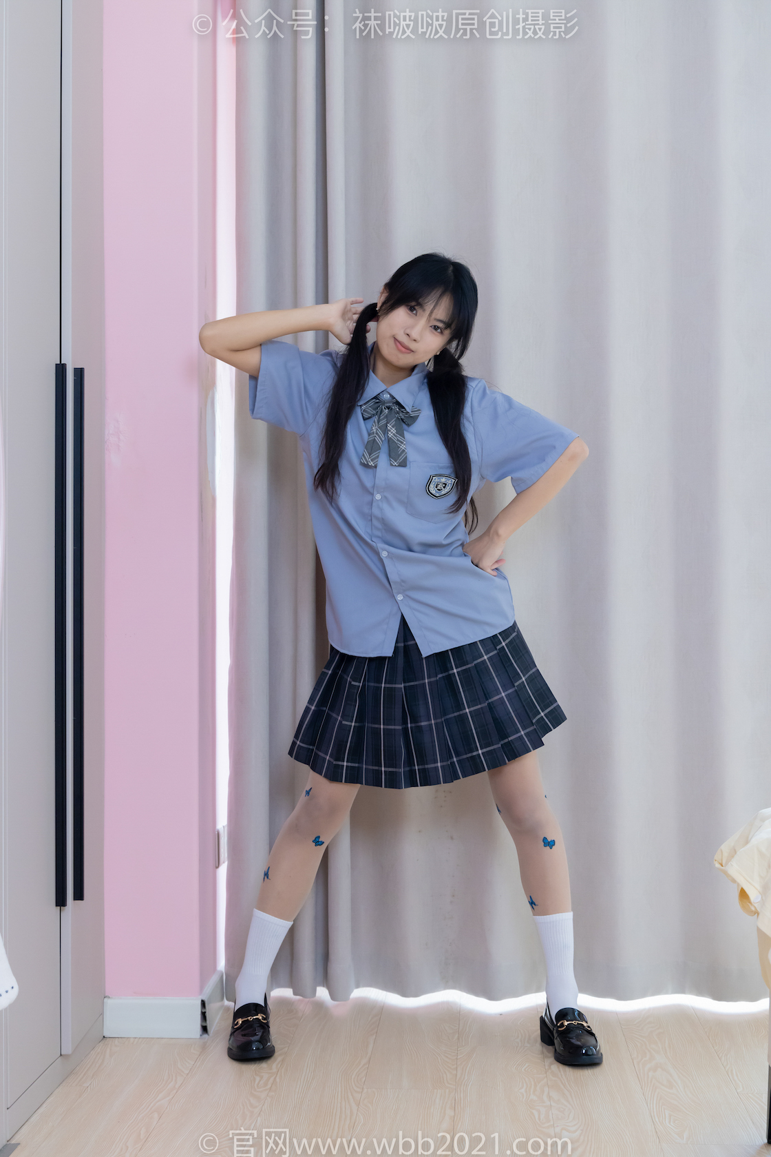 袜啵啵508期:奶油-皮鞋、白棉袜、蝴蝶薄肉丝(脚尖微加固款)、jk制服、袜啵啵、NtZ0.jpg